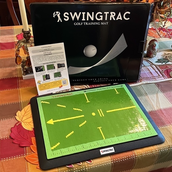 Golf Training Mat - Green - Picture 7 of 7